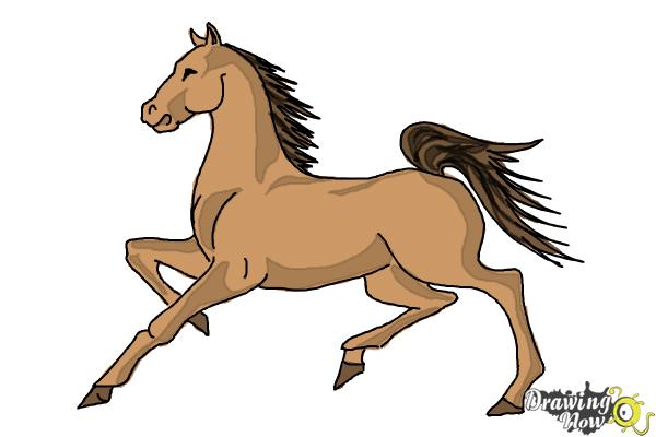 Featured image of post Easy Horse Drawing Images With Colour