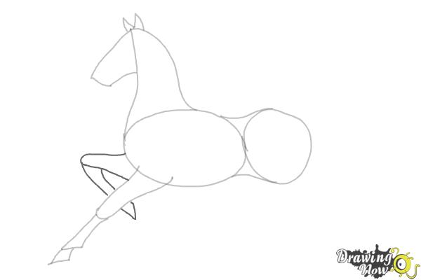 How to Draw a Horse (Ver 2) - Step 5