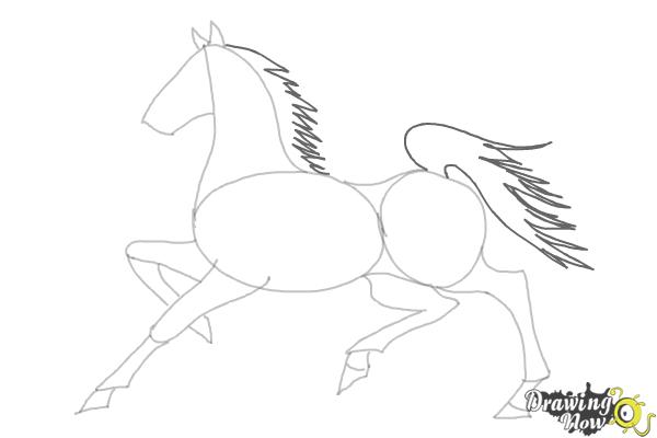 How to Draw a Horse (Ver 2) - Step 8