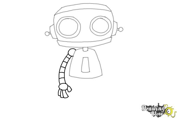 How to Draw a Robot (Ver 2) - Step 6