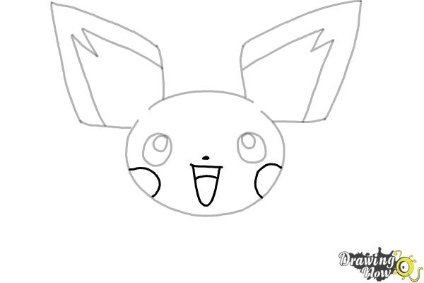 How to Draw Pokemon - Pichu - Step 5