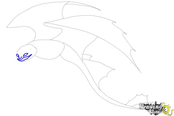 How to Draw a Dragon Step by Step - Step 5