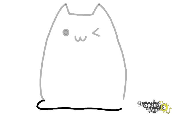 How To Draw Kawaii Cat Drawingnow