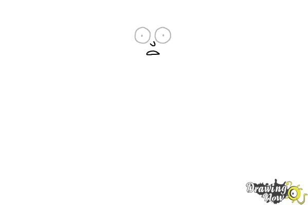 How to Draw Rick and Morty - Morty Smith - Step 2 How to Draw Rick and Morty - Morty Smith - Step 2