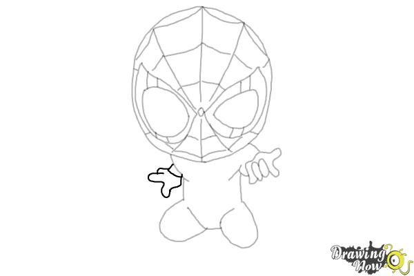 How to Draw Spider-Man: No Way Home - Step 12