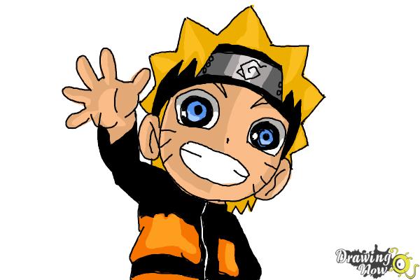 How to Draw a Cute Naruto Uzumaki - Step by Step Easy Drawing