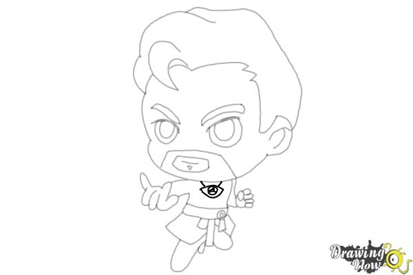 How to Draw Dr. Strange (Chibi) - Step 13