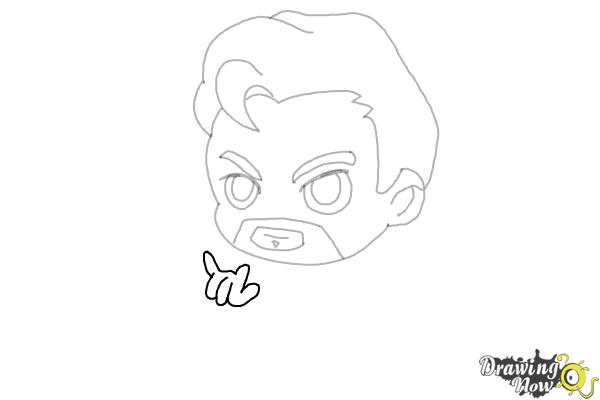 How to Draw Dr. Strange (Chibi) - Step 7