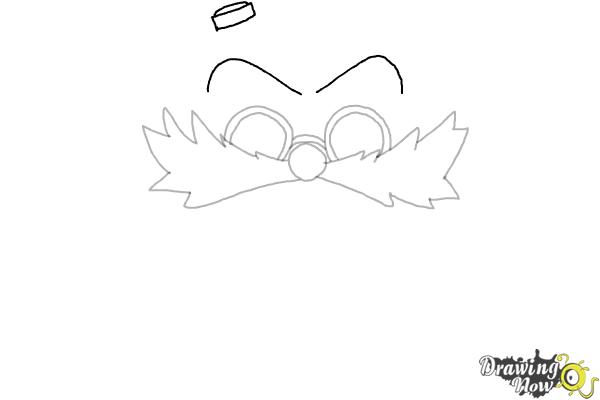 How to Draw Doctor Eggman from Sonic (Chibi) - Step 5