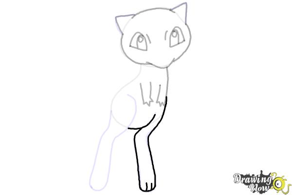 How to Draw Mew from Pokemon - Really Easy Drawing Tutorial