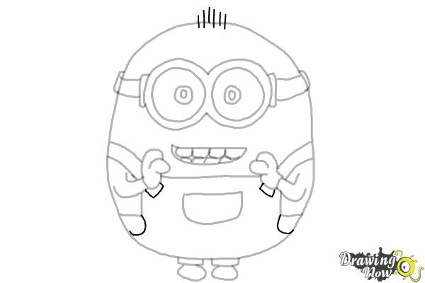 How to Draw Minions 2 - Step 10