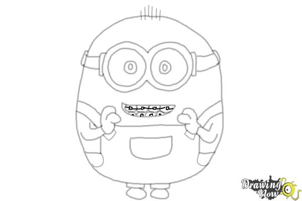 How to Draw Minions 2 - Step 11