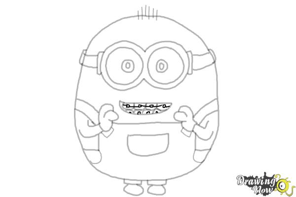 How to draw a Minion Easy Drawing Tutorial For Kids