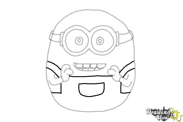 How to Draw Minions 2 - Step 8