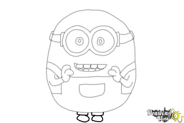 How to Draw Minions 2 - Step 9