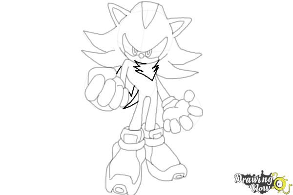 Dark Sonic - DrawingNow