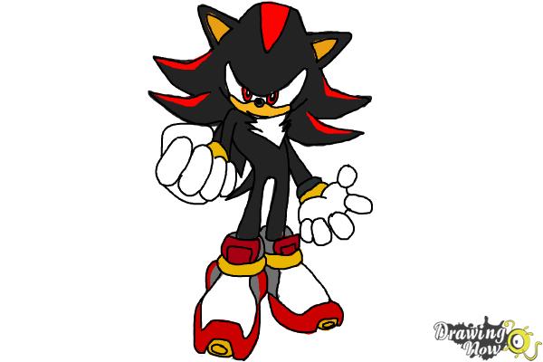 Dark-  Sonic heroes, Sonic, Hedgehog drawing