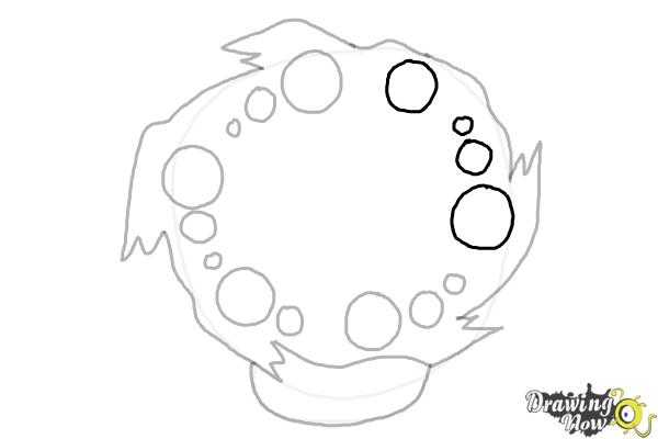 How to Draw Pokemon - Spiritomb - Step 10