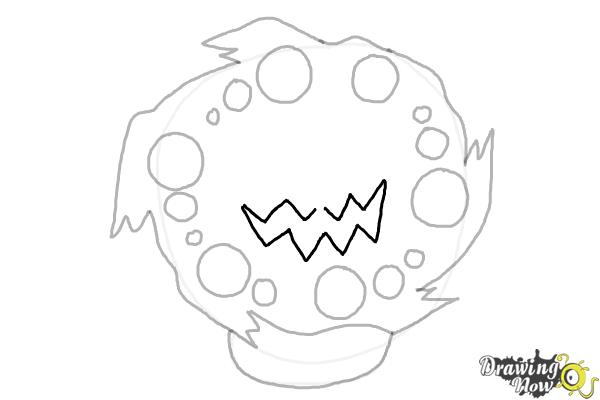 How to Draw Pokemon - Spiritomb - Step 11