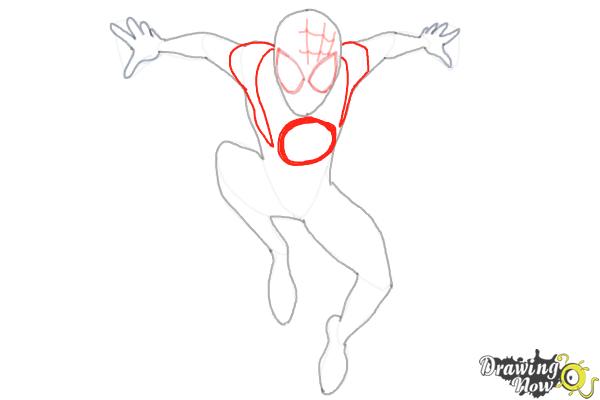 How to Draw Spider-Man: Across the Spider-Verse - Step 12