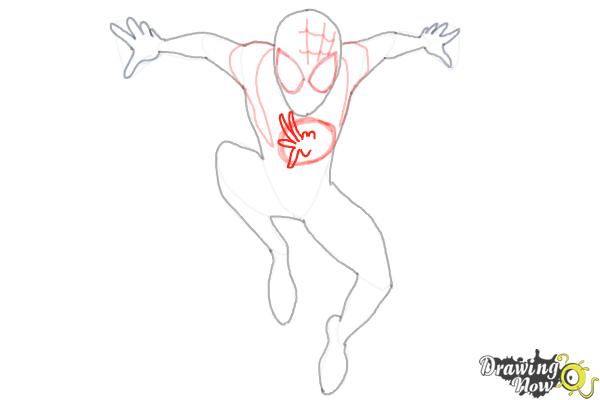 How to Draw Spider-Man: Across the Spider-Verse - Step 13