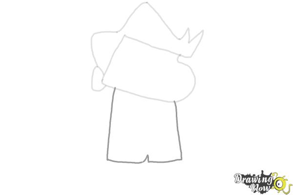 How to Draw Toru Kazama from Crayon Shin-chan - Step 5