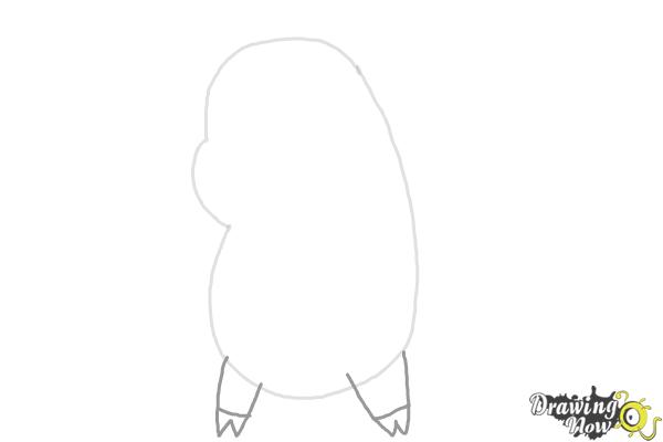 How to Draw a Cute Pig Dabbing - Step 3 How to Draw a Cute Pig Dabbing - Step 3