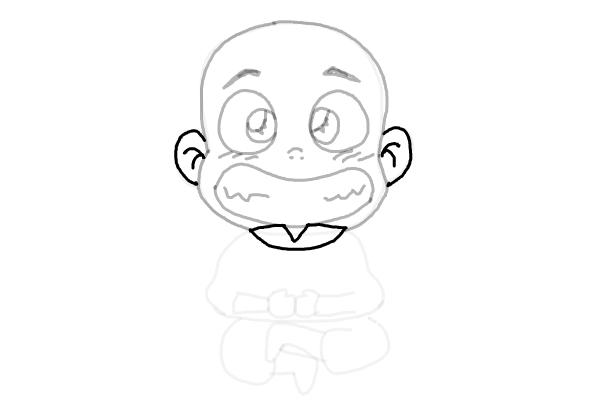 How to Draw Avatar: The Last Airbender - Step 12