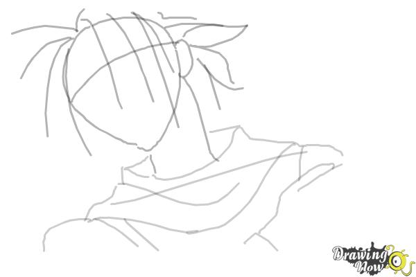 How to Draw Anime Guy - Step 5