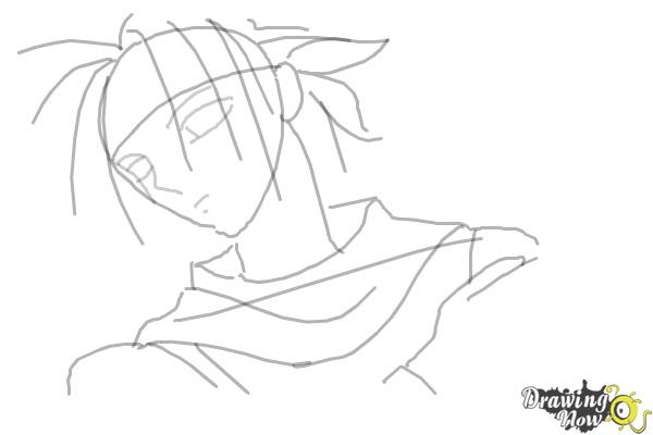 How to Draw Anime Guy - Step 6