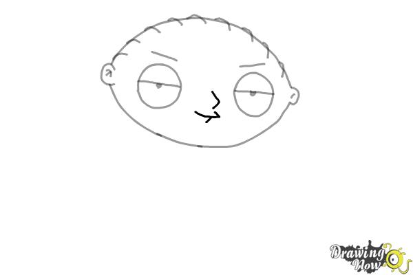How to Draw Stewie Griffin - Step 5