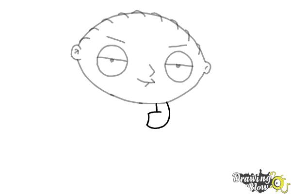 How to Draw Stewie Griffin - Step 6