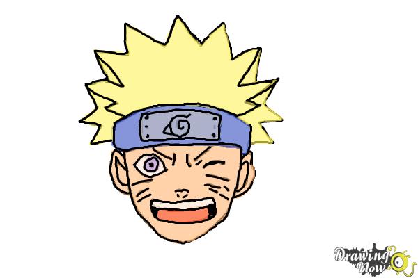 How to Draw NARUTO face I Easy 