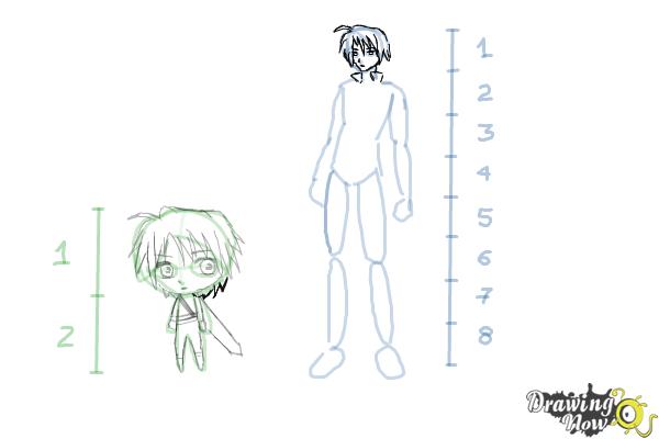 How to Draw Anime Body Figures - Step 11