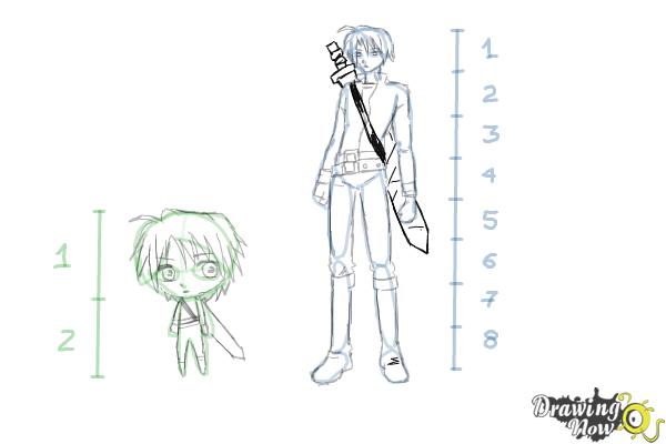 25 Elegant How To Draw Anime Figures
