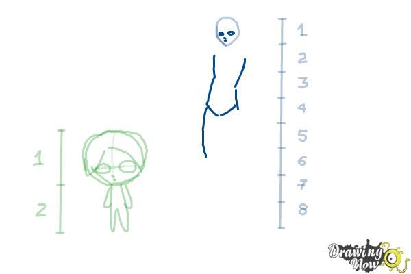 How to Draw Anime Body Figures - Step 5