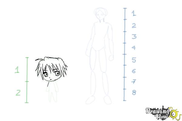 How to Draw Anime Body Figures - Step 8