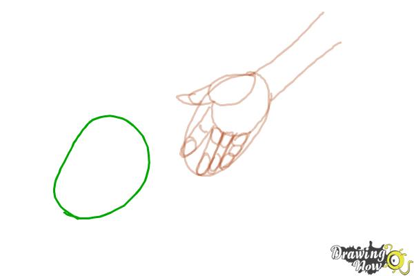 How to Draw Anime Hands - Step 5