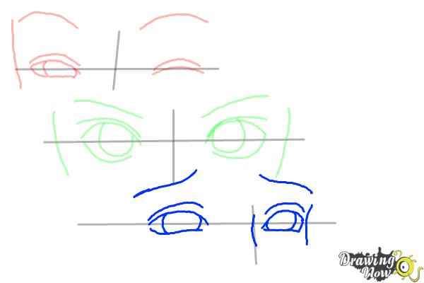 How to Draw Anime Eyes - Step 5