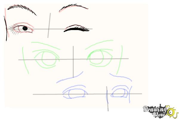 How to Draw Anime Eyes - Step 7