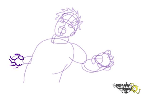 How to Draw Naruto Uzumaki from Naruto - DrawingNow