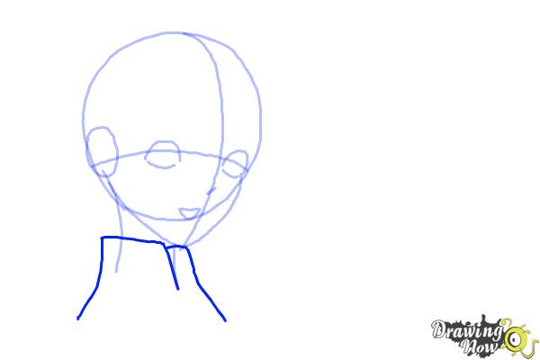 How to Draw Anime Faces - Step 7