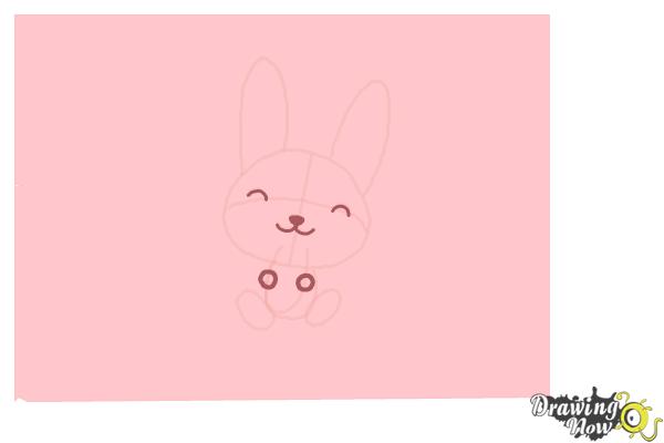 How to Draw an Anime Bunny - Step 7