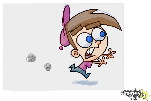 How to Draw Timmy Turner From Fairly Odd Parents - Step 10