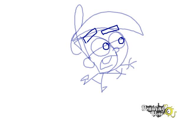 How to Draw Timmy Turner From Fairly Odd Parents - Step 8