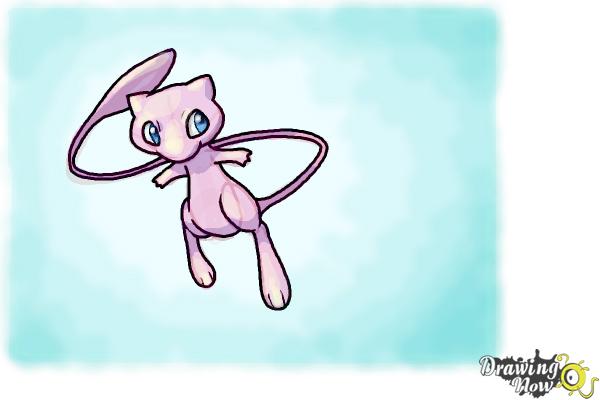 How to Draw Mew from Pokemon - Step 7