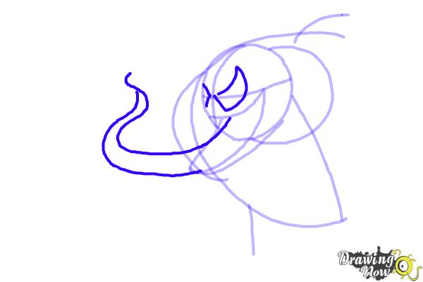 How to Draw Venom - Step 5
