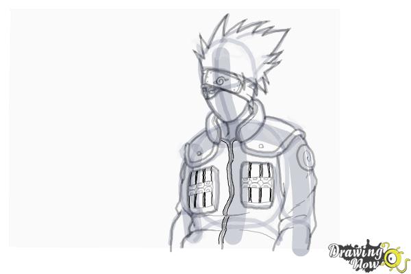 Coloring page - Kakashi Hatake