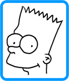 Print Bart Simpson