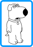 How to draw How to draw Brian Griffin from Family Guy